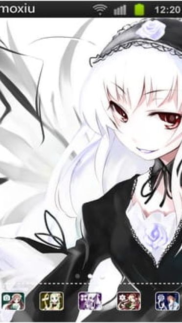 蔷薇少女水银灯 安卓手机主题 下载