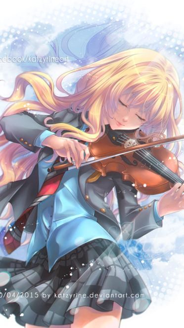 四月是你的谎言 在公生的怀中哭泣 安卓手机主题下载