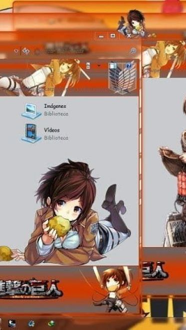 【win7主题】进击的吃货 萨莎·布劳斯 下载