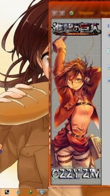 【win7主题】进击的吃货 萨莎·布劳斯 下载