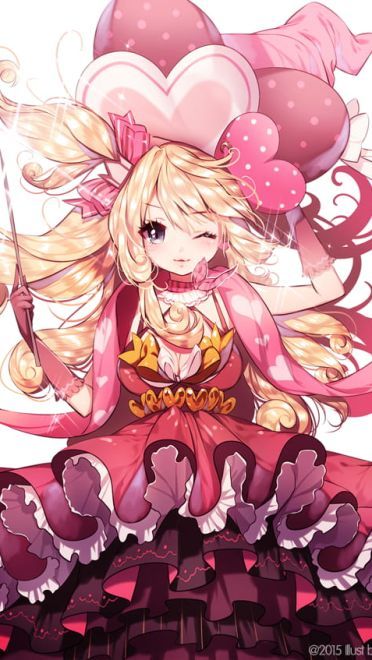 动漫少女 手机壁纸 公主的华丽小礼服