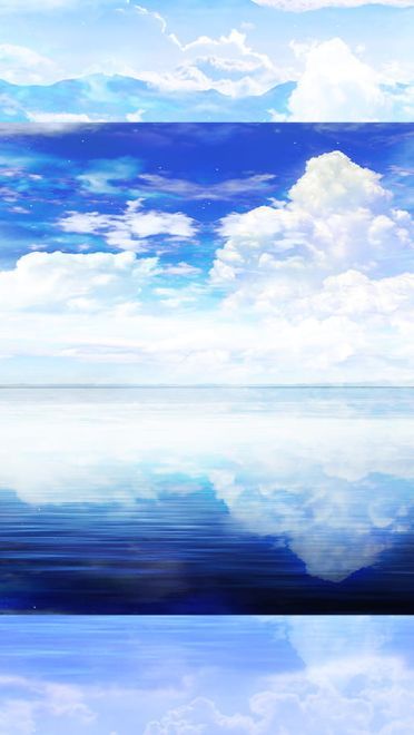 一场美丽的邂逅 属于你的蓝色电脑壁纸