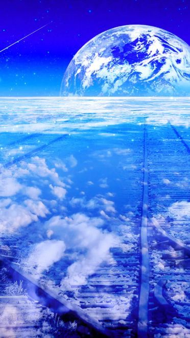 一场美丽的邂逅 属于你的蓝色电脑壁纸