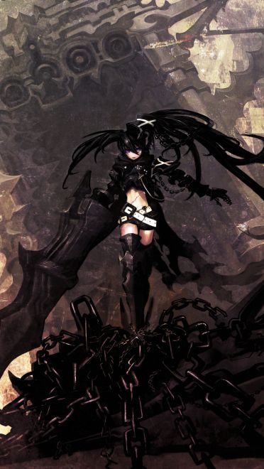 帅气的双马尾 黑岩射手安 卓手机主题下载