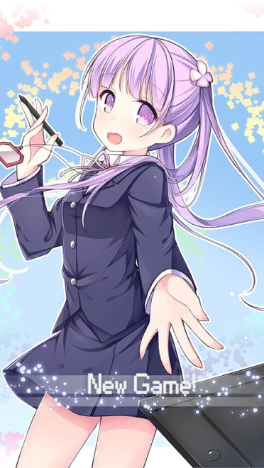 一个充满萌妹的公司 《NEW GAME》手机壁纸