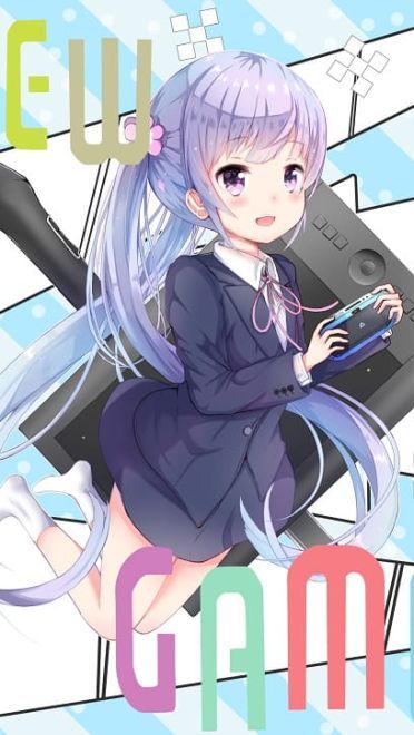 一个充满萌妹的公司 《NEW GAME》手机壁纸