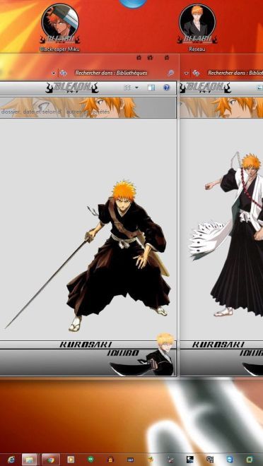 【win7主题】死神 霸气的黑崎一护 下载