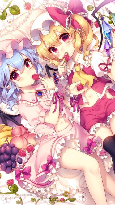 红魔馆恶魔 手机壁纸 东方Project