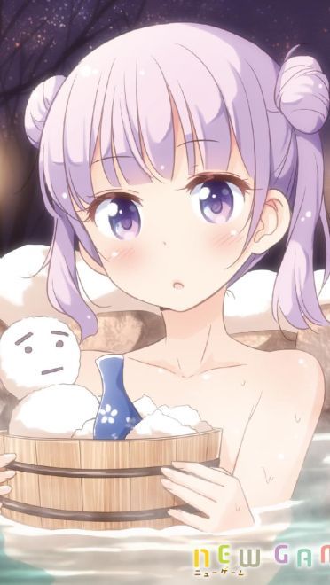 紫色双马尾萝莉旋风 new game凉风青叶手壁纸图集(1)