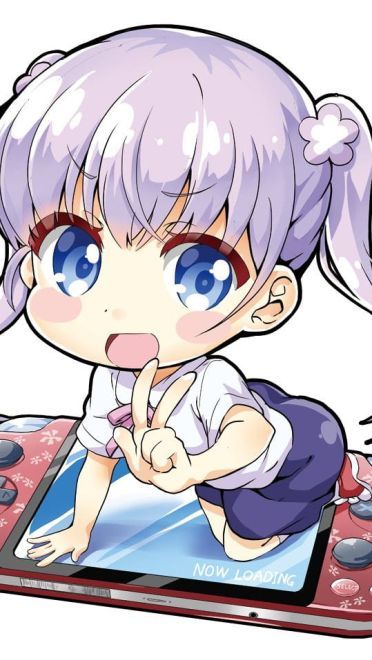 紫色双马尾萝莉旋风 new game凉风青叶手壁纸图集(1)