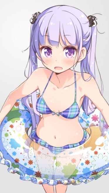 紫色双马尾萝莉旋风 new game凉风青叶手壁纸图集(1)