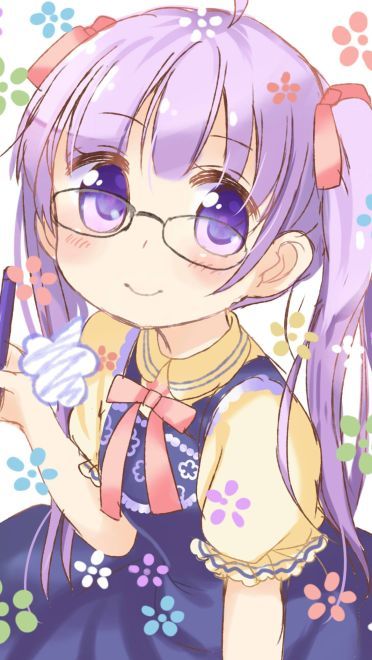 紫色双马尾萝莉旋风 new game凉风青叶手壁纸图集(1)