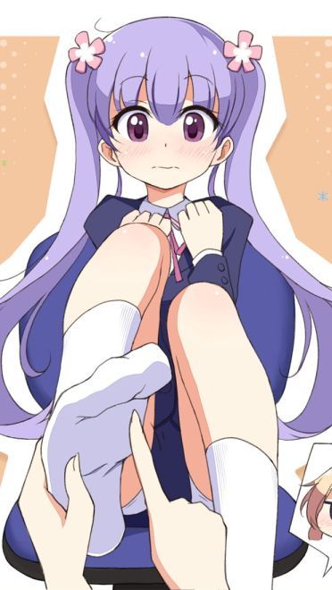 紫色双马尾萝莉旋风 new game凉风青叶手壁纸图集(1)