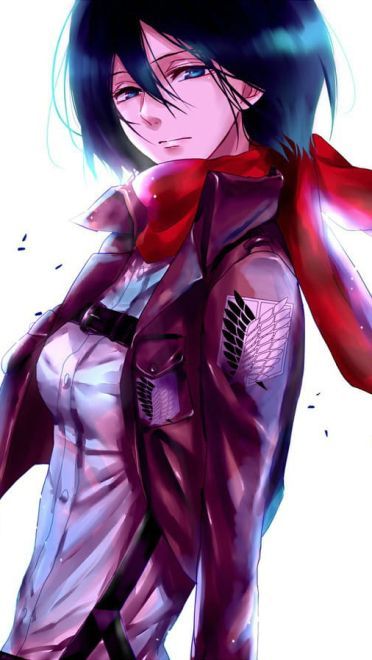 战争女神 三笠·阿克曼 精美手机壁纸