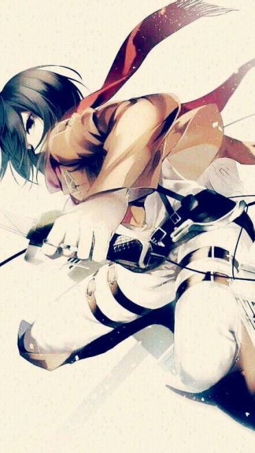 战争女神 三笠·阿克曼 精美手机壁纸