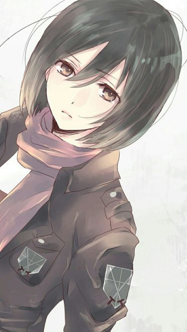 战争女神 三笠·阿克曼 精美手机壁纸