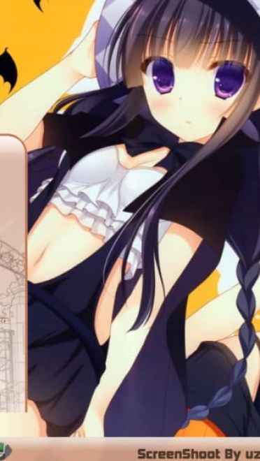 超可爱的凛凛蝶和歌留多 妖狐×仆SS win7主题