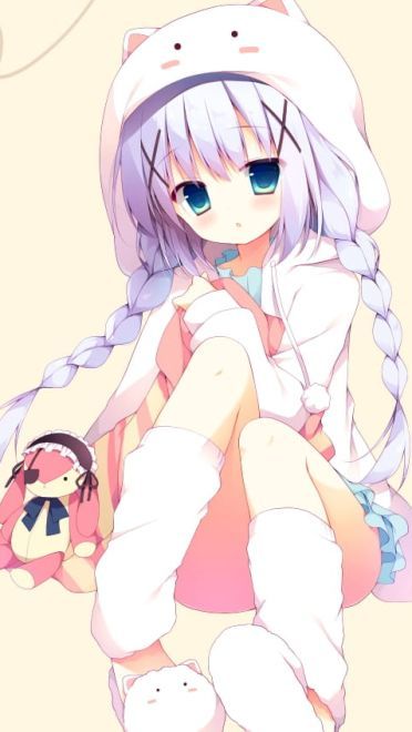 请问您今天要来点兔子吗？ 香风智乃手机壁纸