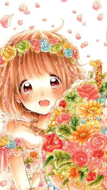 二次元插画少女 壁纸美图下载