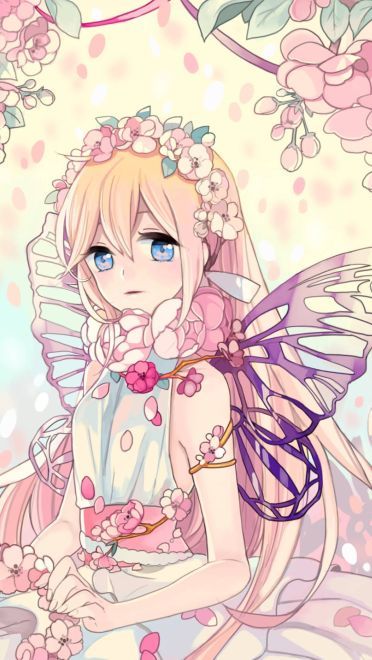 二次元插画少女 壁纸美图下载