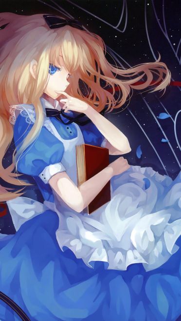 二次元插画少女 壁纸美图下载