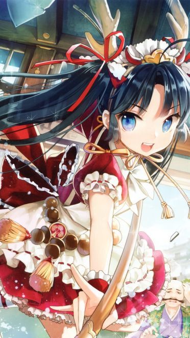 二次元插画少女 壁纸美图下载