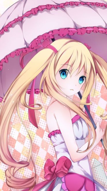 二次元插画少女 壁纸美图下载