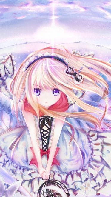 二次元插画少女 壁纸美图下载