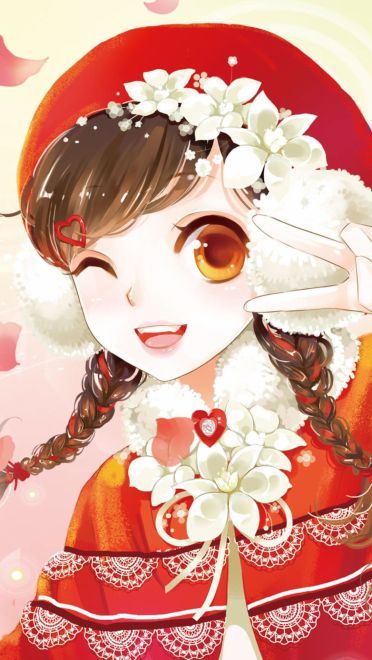 二次元插画少女 壁纸美图下载