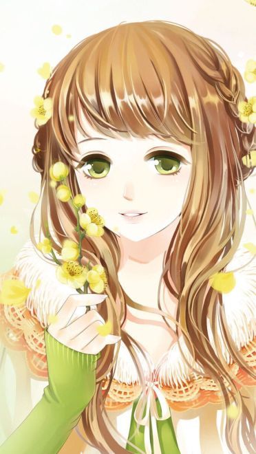 二次元插画少女 壁纸美图下载