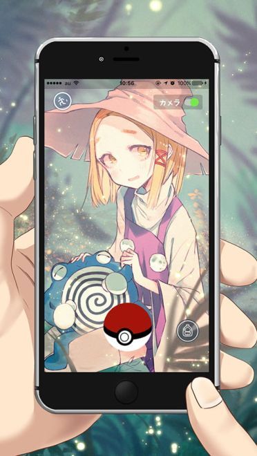 换上这张手机壁纸出门抓小精灵吧 pokemon go手机壁纸(1)