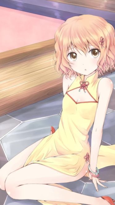 花开伊吕波 天然卷短发少女 松前绪花手机壁纸