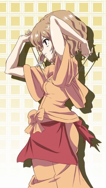 花开伊吕波 天然卷短发少女 松前绪花手机壁纸