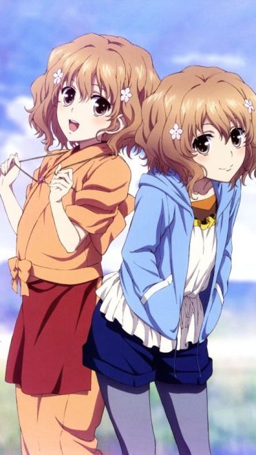 花开伊吕波 天然卷短发少女 松前绪花手机壁纸