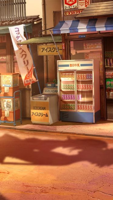 繁华落尽,洗尽铅华 动漫街道电脑壁纸特辑