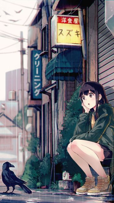 繁华落尽,洗尽铅华 动漫街道电脑壁纸特辑