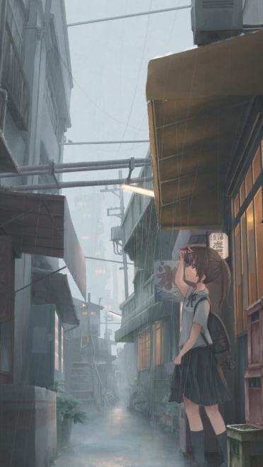 繁华落尽,洗尽铅华 动漫街道电脑壁纸特辑