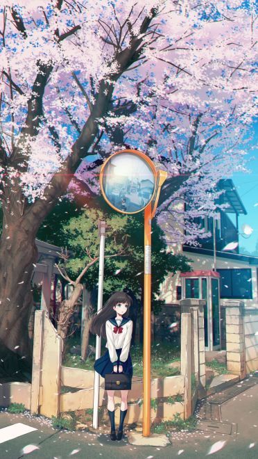 繁华落尽,洗尽铅华 动漫街道电脑壁纸特辑