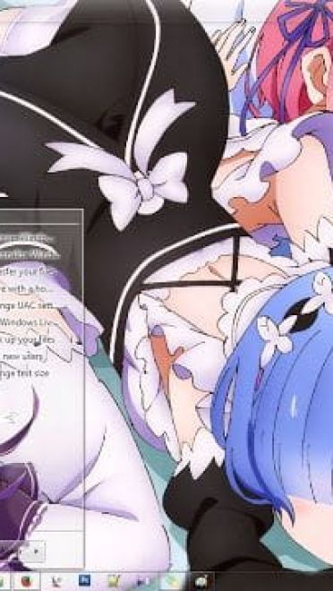 拉姆蕾姆等你回家 从零开始 win7主题