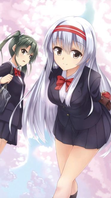 动漫少女 手机壁纸 校服控福利