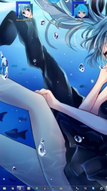 初音未来 深海少女V3 win7主题