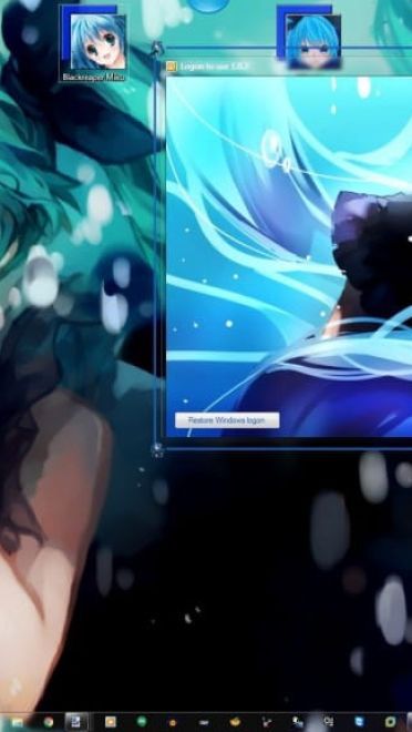 初音未来 深海少女V3 win7主题