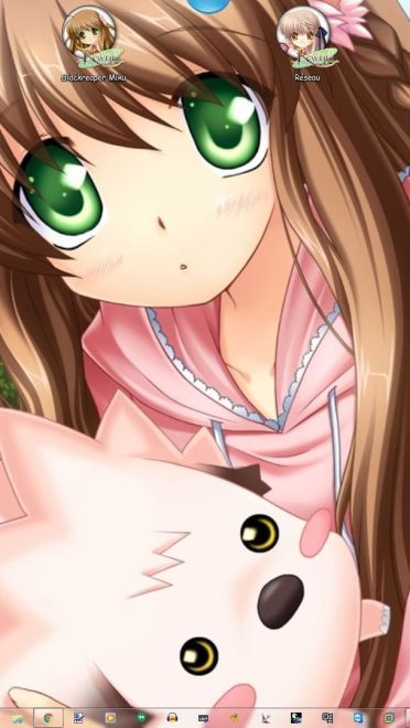 动人的少女们 Rewrite win7主题