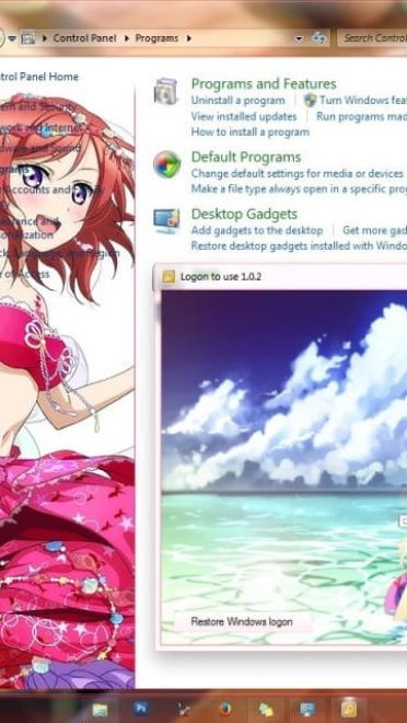 傲娇大小姐 西木野真姬 lovelive win7主题