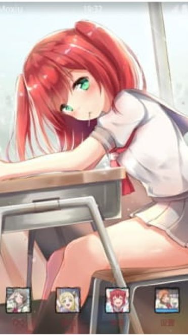 LoveLive!Sunshine!!黑泽露比 双马尾萝莉手机主题