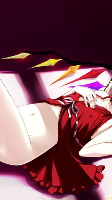 湿润的深红眼眸 二小姐电脑壁纸