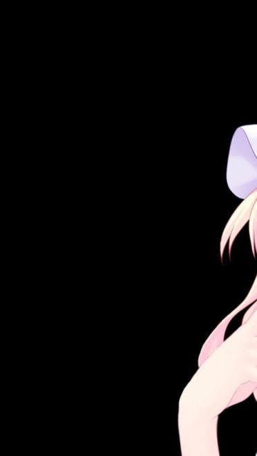 湿润的深红眼眸 二小姐电脑壁纸