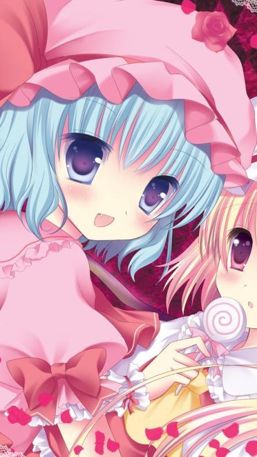 湿润的深红眼眸 二小姐电脑壁纸