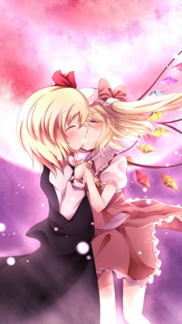 湿润的深红眼眸 二小姐电脑壁纸