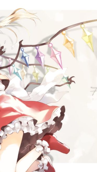 湿润的深红眼眸 二小姐电脑壁纸